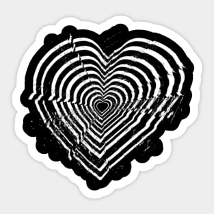 Love’s illusion Sticker